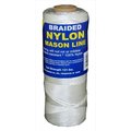 T.W. Evans Cordage Co Inc T.W. Evans Cordage 12-500 Number 1 Braided Nylon Mason Line with 500 ft. 12-500